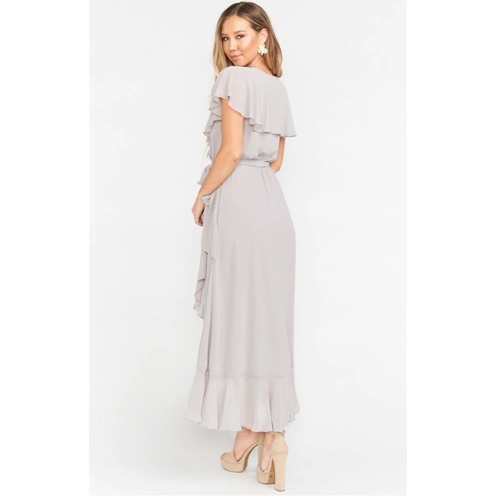 NWT5 Show Me Your Mumu Jess Ruffle Midi Dress - Picture 3 of 8